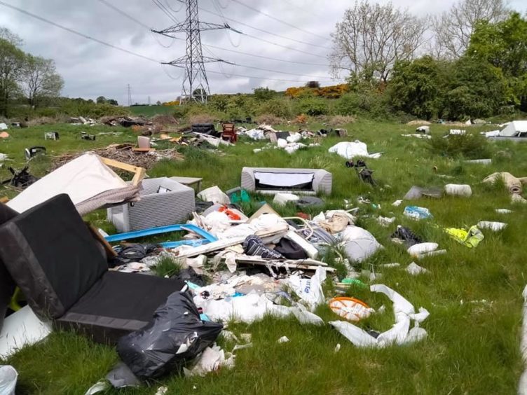 Fife flytipping