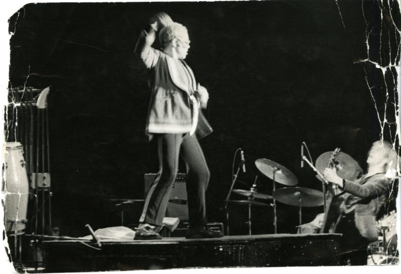 Elton John at the Caird Hall 