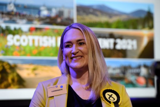 Banffshire and Buchan Coast SNP MSP Karen Adam.