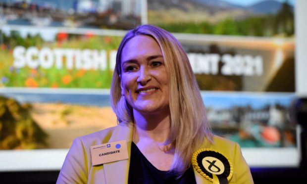 Banffshire and Buchan Coast SNP MSP Karen Adam.