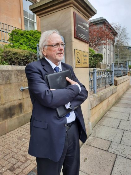 Fife surgeon flashed family