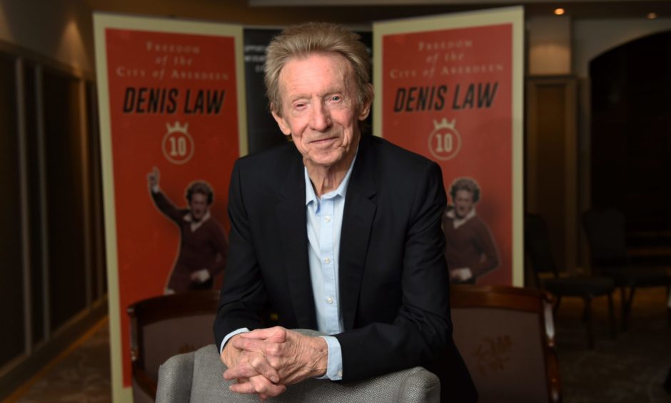 Denis Law Manchester United