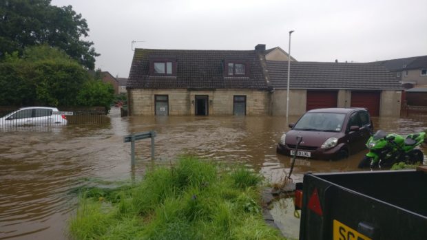 Kinglassie flooding