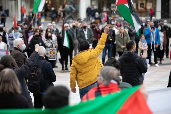 Dundee Palestine Protest