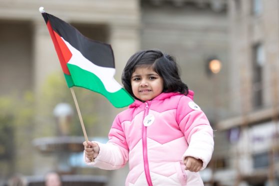 Dundee Palestine Protest