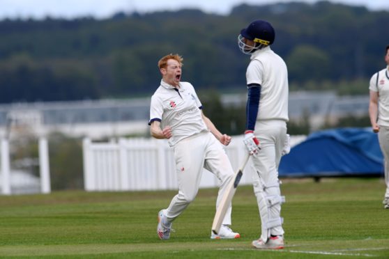 Jamie King returned in fine form for Stoneywood Dyce last weekend.