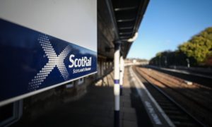 ScotRail sign