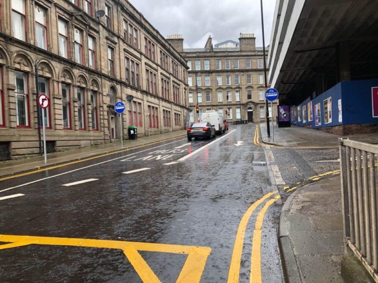 bus lanes dundee
