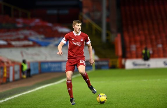 Aberdeen midfielder Dean Campbell.