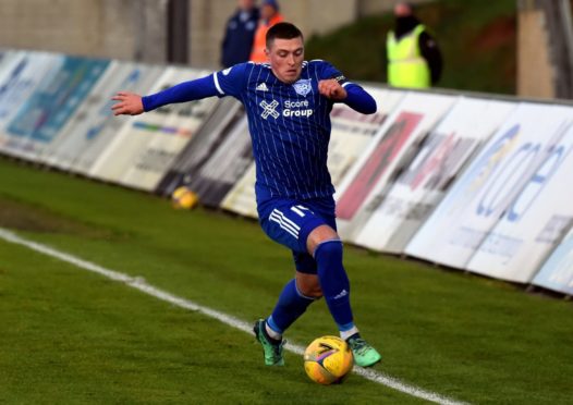 Peterhead midfielder Gary Fraser.