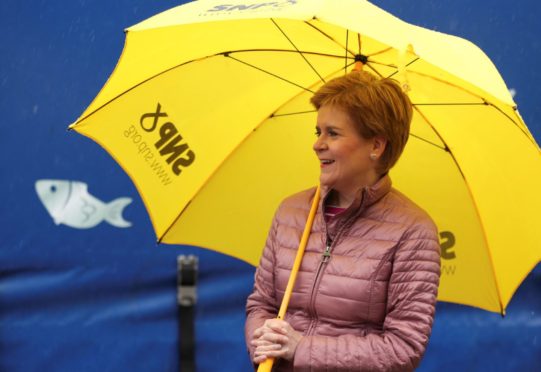 Nicola Sturgeon Holyrood majority