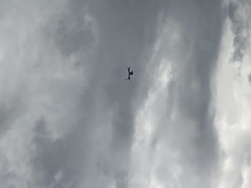 US air force plane circles over Angus - Evening Telegraph - Vimarsana News