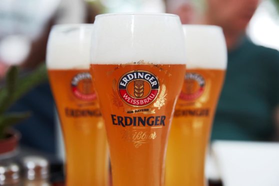 Erdinger beer