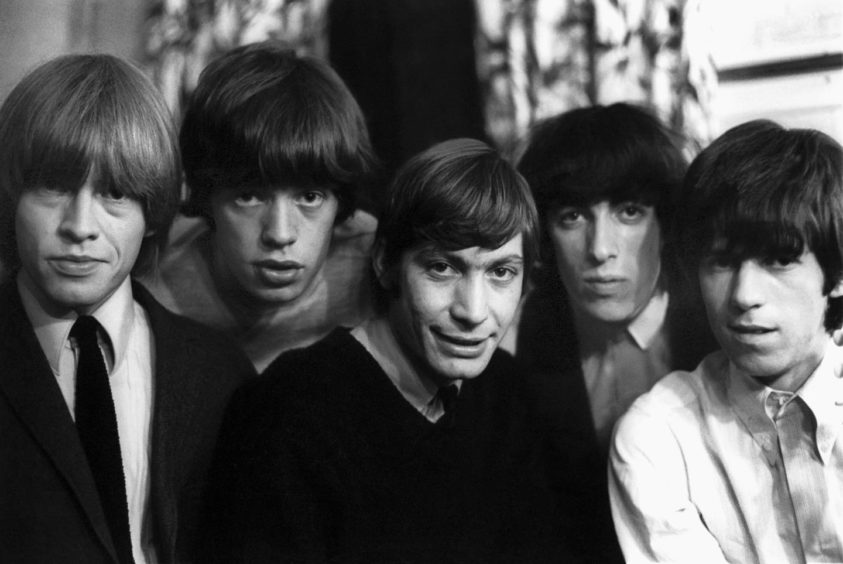 The Rolling Stones pictured in 1964.