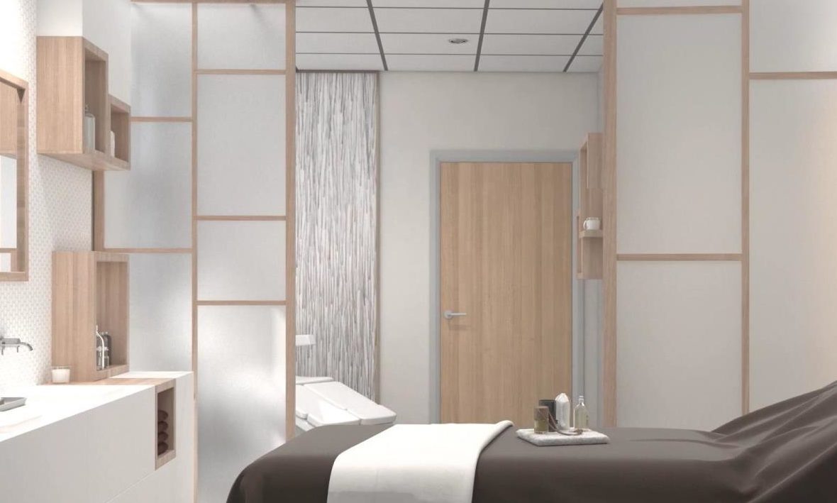 An artist's impression of one of the complementary therapy rooms in the Baird Family Hospital and Anchor Centre.