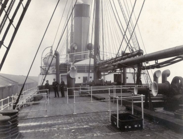 The SS Californian was built in 1901 at the Caledon Shipyard in Dundee. Image: DC Thomson.