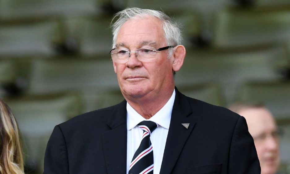 Former Dunfermline and Livingston boss Jim Leishman, who is now Fife Lord Provost.