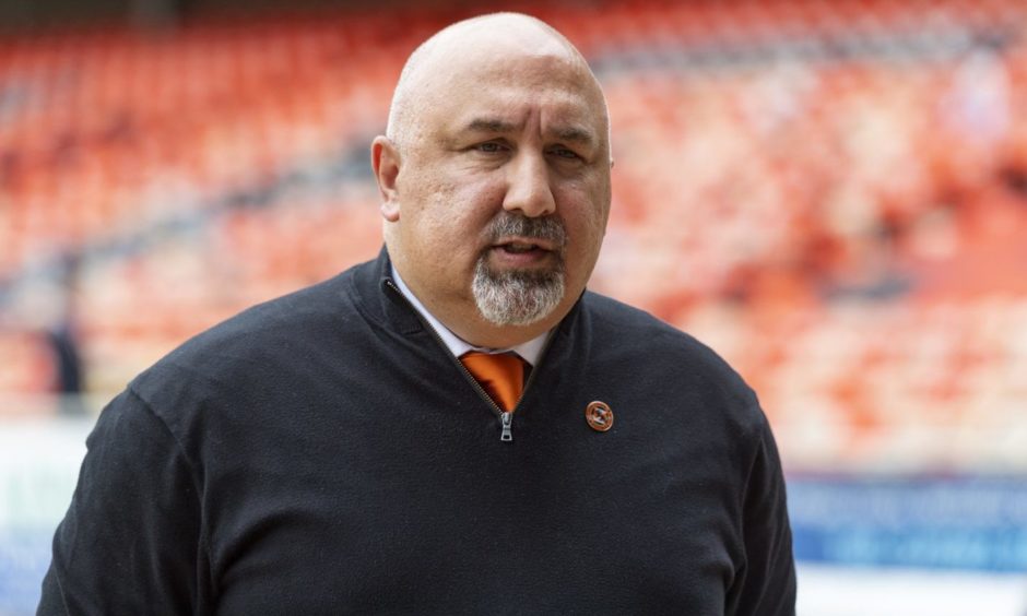Dundee United sporting director Tony Asghar.
