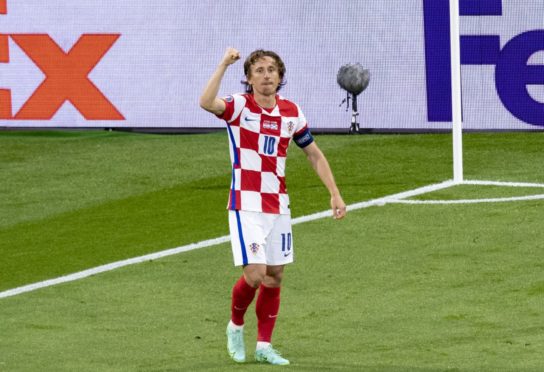 Croatia captain Luka Modric.