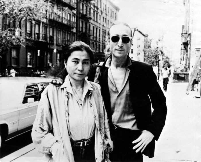 John Lennon and Yoko Ono