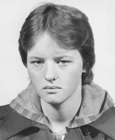 Carol Lannen, who was found dead in Templeton Wood, Dundee, in 1979. 