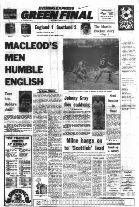 The Scottish press was hyper-confident in 1977 and early 1978.