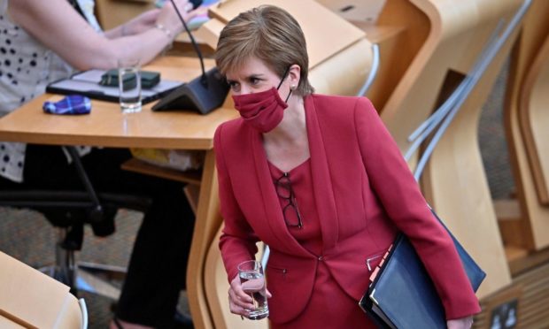 First Minister Nicola Sturgeon will update Parliament on Scotland's roadmap out of lockdown.