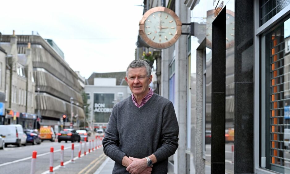 Stuart Milne, chairman of the George Street Traders' Association, backed the Bid to get through 'dark days' after the pandemic.