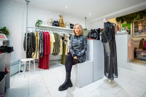 Fashion designer Hayley Scanlan has had to close her studio after testing positive for Covid.