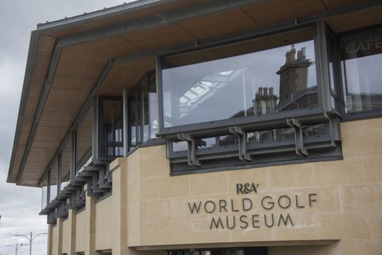 The exterior of the R&A World Golf Museum in St Andrews