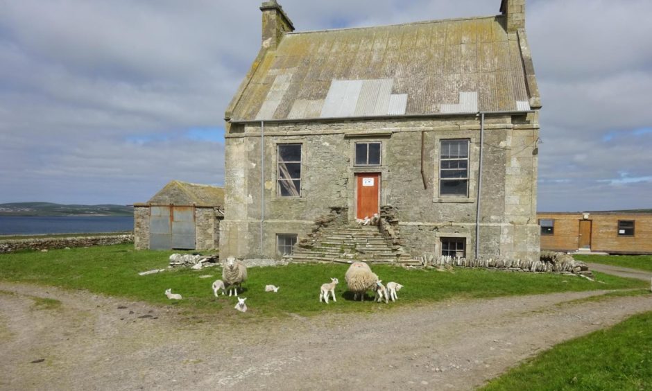 A £4 million restoration is in progress at the Hall of Clestrain in Orkney.