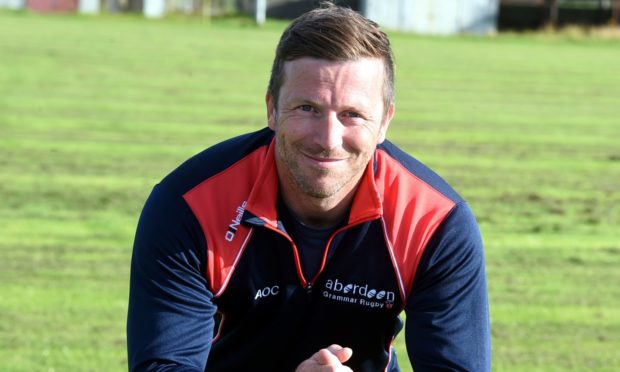 Aberdeen Grammar head coach Ali O'Connor.