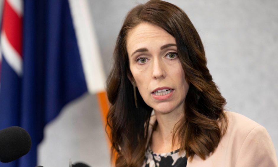 New Zealand Prime Minister Jacinda Ardern.