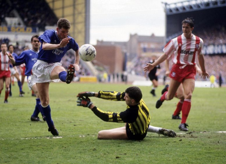 Ian Durrant recovered from serious injury to help Rangers win the title in 1991.