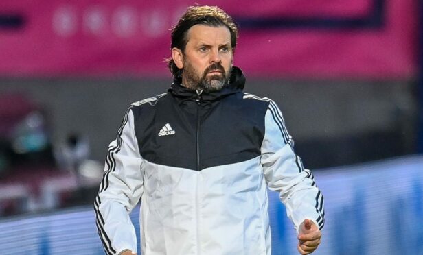 Cove Rangers manager Paul Hartley.