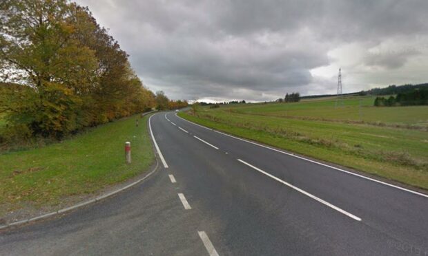 The A96 has long stretches of single carriageway