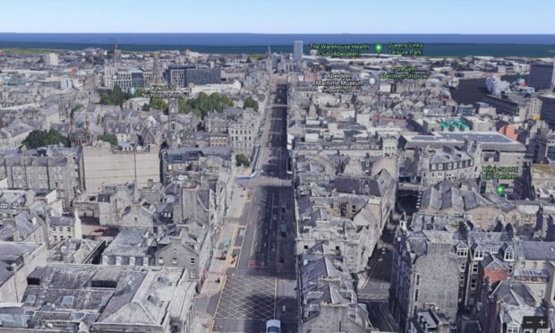 New Google Earth feature reveals Aberdeen in 3D