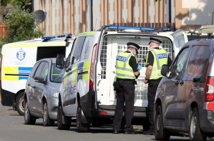 Dundee Sandeman police incident