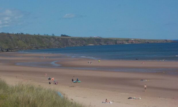 Lunan Bay beach.