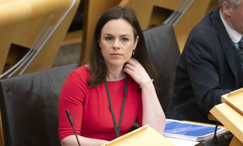 Finance Secretary Kate Forbes 