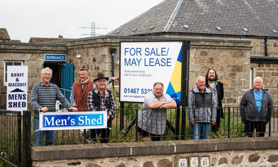 Men's Shed volunteers in from Banff and Macduff are looking to take over the running of the old Fife Street School, Macduff in a community asset transfer.