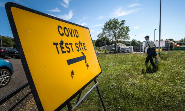 Covid test centre