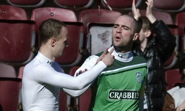 Griffiths and McPake at Hibs.