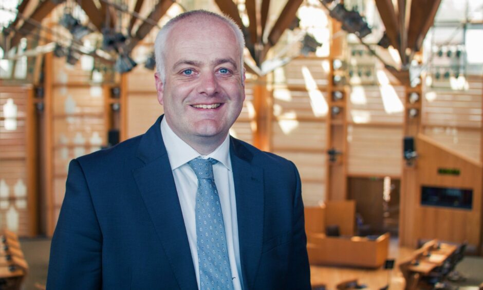 Mark Ruskell, Green MSP for Mid Scotland and Fife, at the Scottish Parliament.