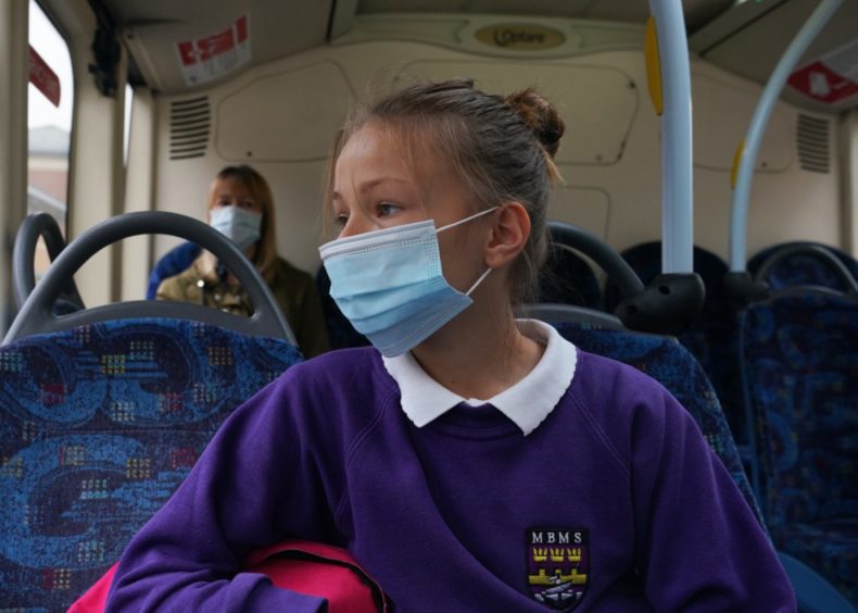 Masks on school transport