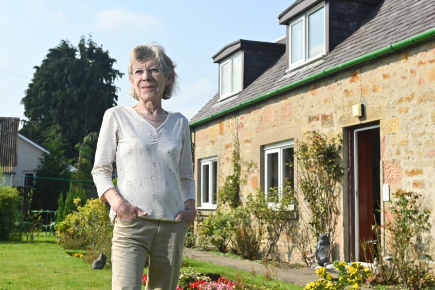 Jane Campbell at home in Inverness. Picture by Jason Hedges.