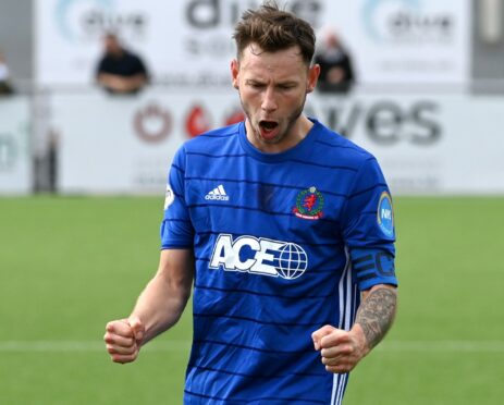 Cove Rangers forward Mitch Megginson.