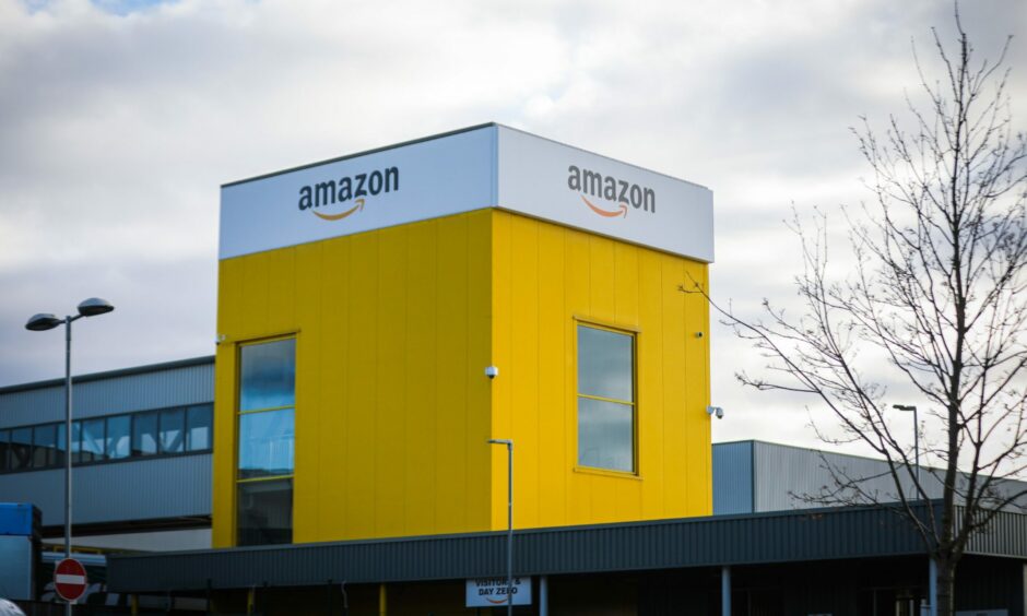 Amazon depot at Dunfermline