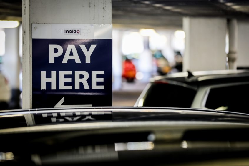 Ninewells car park charges