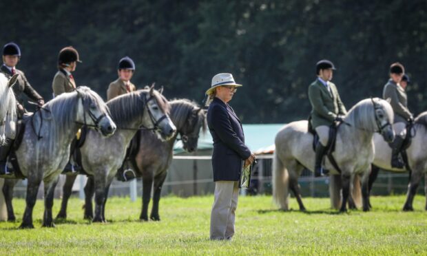 The Horse Trials in Blair Atholl.